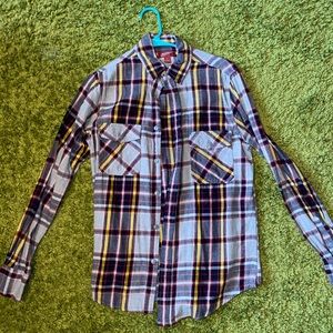 Long sleeve button up flannel
